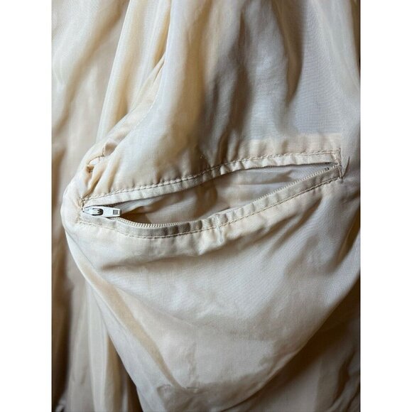 Jeffrey Banks For Lakeland Mens Tan Bomber Jacket 40 Long - Picture 5 of 13